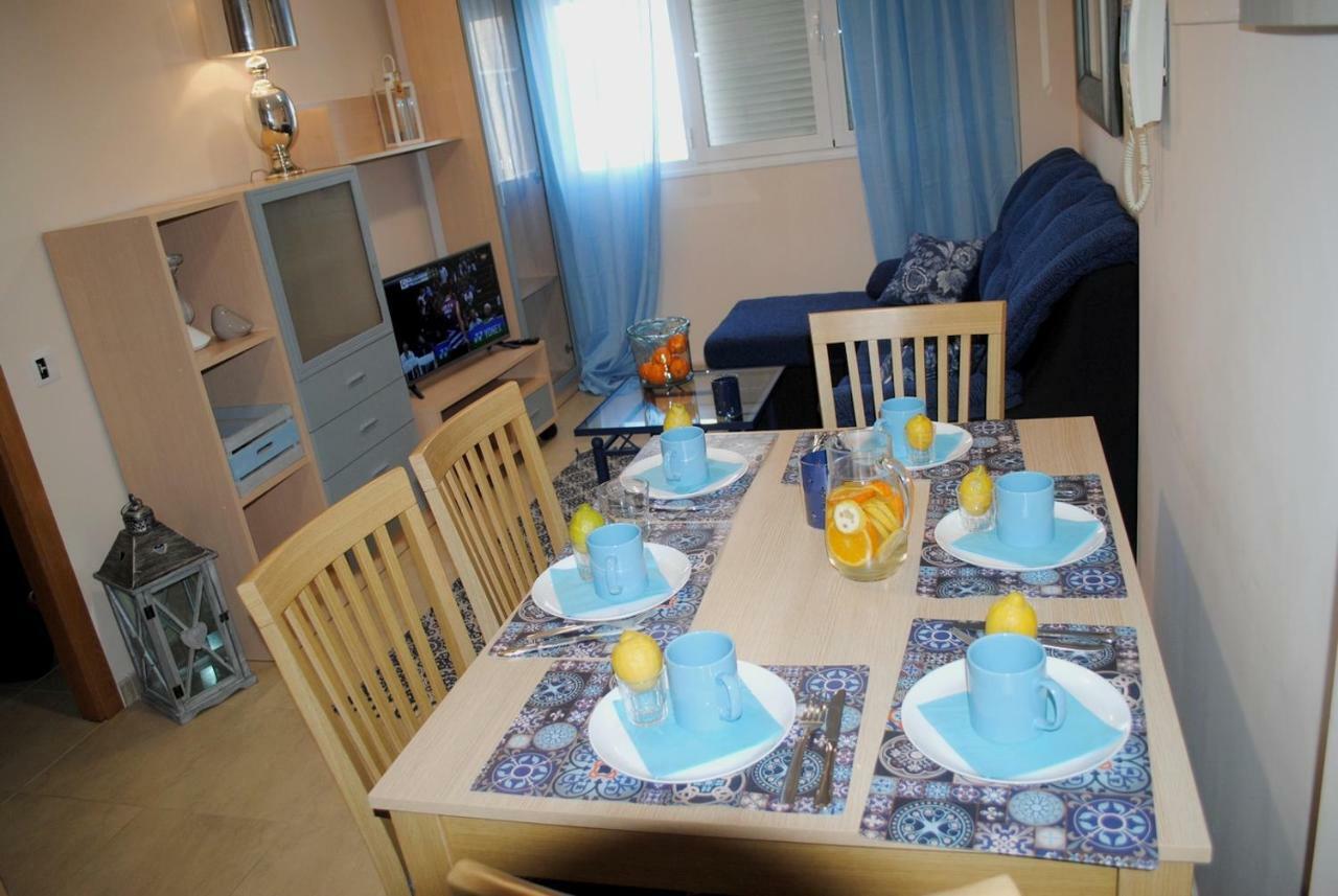 Chillout Grau De Gandia- Attico Para 6 Personas Invitamos Familias Y Jovenes, Dos Banos Buitenkant foto