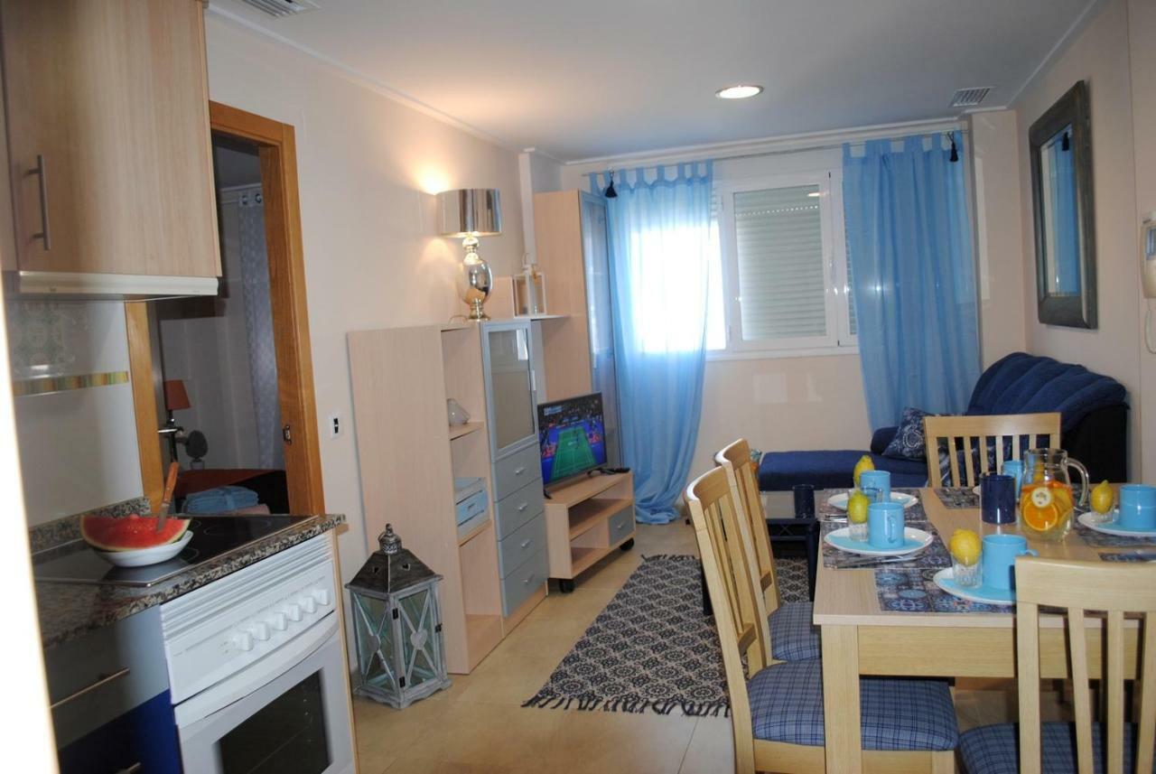 Chillout Grau De Gandia- Attico Para 6 Personas Invitamos Familias Y Jovenes, Dos Banos Buitenkant foto